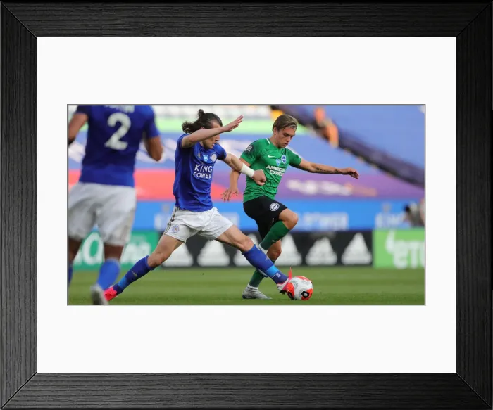 Framed Print : Premier League Showdown: Leicester City vs. Brighton and Hove Albion at Kingpower Stadium (23JUN20) Framed Print : Premier League Showdown: Leicester City vs. Brighton and Hove Albion at Kingpower Stadium (23JUN20)