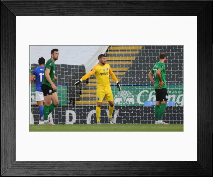 Framed Print : Premier League Showdown: Leicester City vs. Brighton and Hove Albion at Kingpower Stadium (23JUN20) Framed Print : Premier League Showdown: Leicester City vs. Brighton and Hove Albion at Kingpower Stadium (23JUN20)