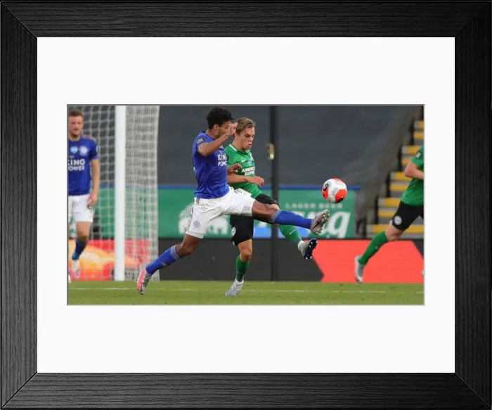 Framed Print : Premier League Showdown: Leicester City vs. Brighton & Hove Albion at Kingpower Stadium (23JUN20) Framed Print : Premier League Showdown: Leicester City vs. Brighton & Hove Albion at Kingpower Stadium (23JUN20)