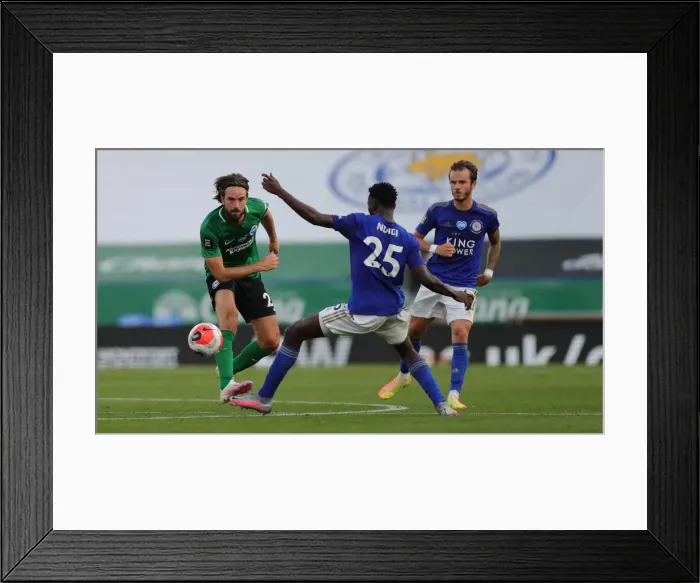 Framed Print : Premier League Showdown: Leicester City vs. Brighton and Hove Albion at Kingpower Stadium (23JUN20)