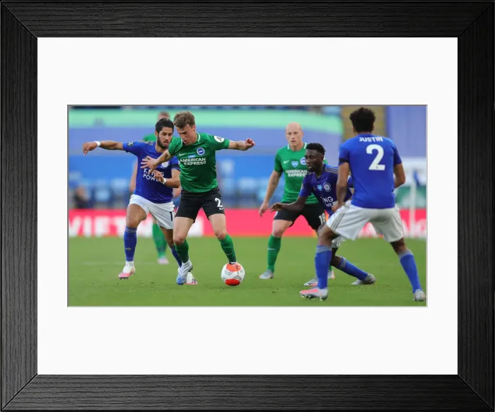 Framed Print : Premier League Showdown: Leicester City vs. Brighton & Hove Albion at Kingpower Stadium (23JUN20)