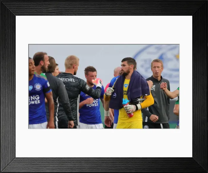 Framed Print : Leicester City vs. Brighton and Hove Albion: Premier League Clash at Kingpower Stadium (23JUN20) Framed Print : Leicester City vs. Brighton and Hove Albion: Premier League Clash at Kingpower Stadium (23JUN20)