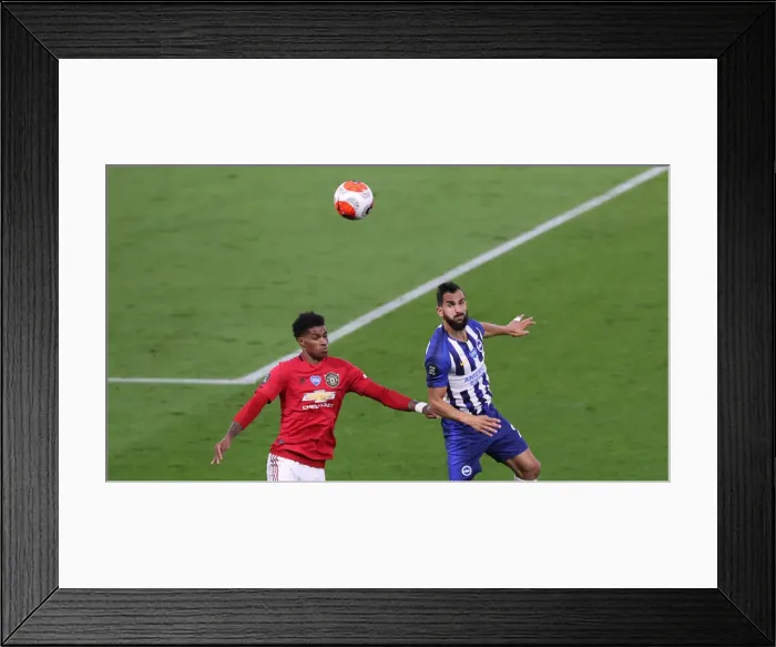 Framed Print : Brighton and Hove Albion vs Manchester United: Premier League Showdown at American Express Community Stadium (30JUN20) Framed Print : Brighton and Hove Albion vs Manchester United: Premier League Showdown at American Express Community Stadium (30JUN20)