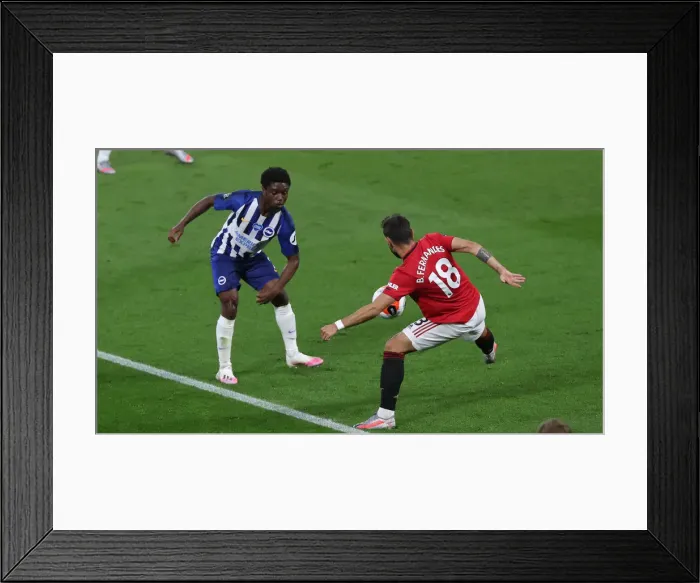 Framed Print : Brighton and Hove Albion vs Manchester United: Premier League Showdown at American Express Community Stadium (30JUN20)