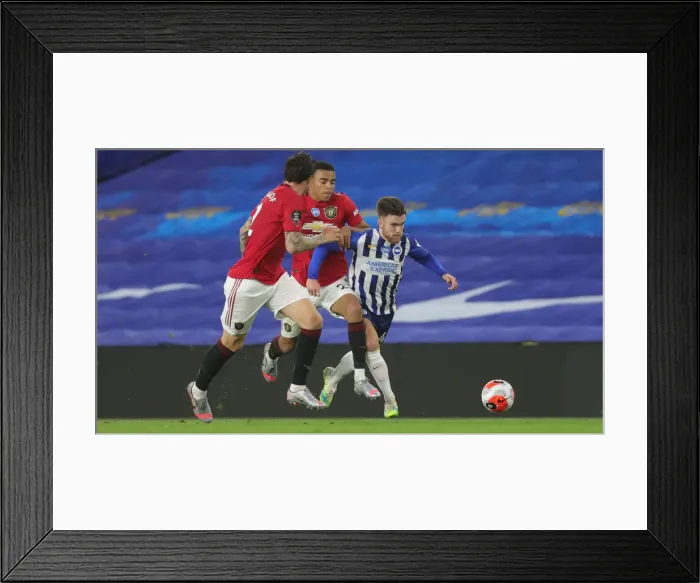 Framed Print : Brighton and Hove Albion vs Manchester United: Premier League Showdown at American Express Community Stadium (30JUN20)