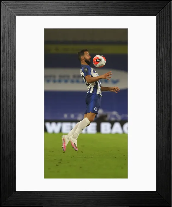 Framed Print : Brighton and Hove Albion vs Manchester United: Premier League Showdown at American Express Community Stadium (30JUN20)
