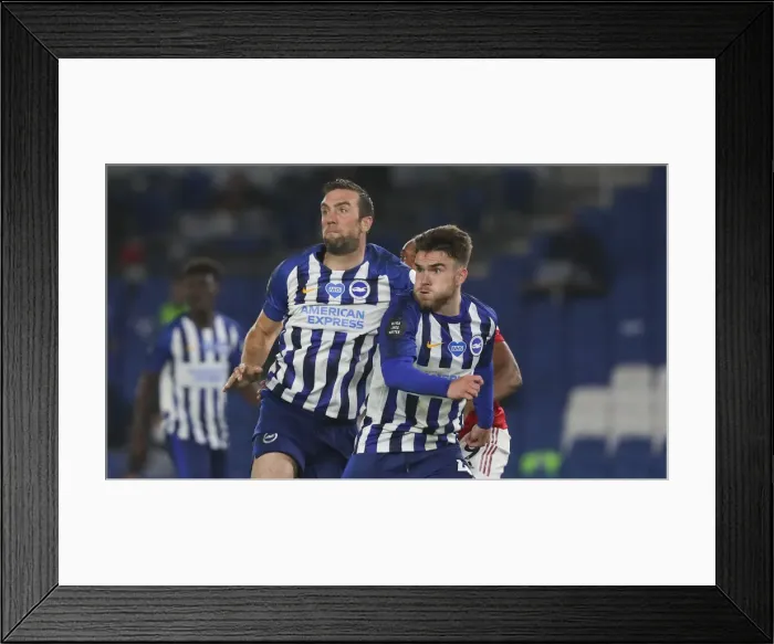Framed Print : Brighton and Hove Albion vs Manchester United: Premier League Showdown at American Express Community Stadium (30JUN20)