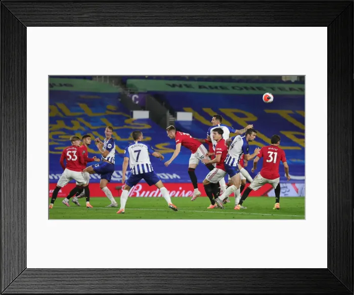 Framed Print : Brighton and Hove Albion vs Manchester United: Premier League Showdown at American Express Community Stadium (30JUN20) Framed Print : Brighton and Hove Albion vs Manchester United: Premier League Showdown at American Express Community Stadium (30JUN20)