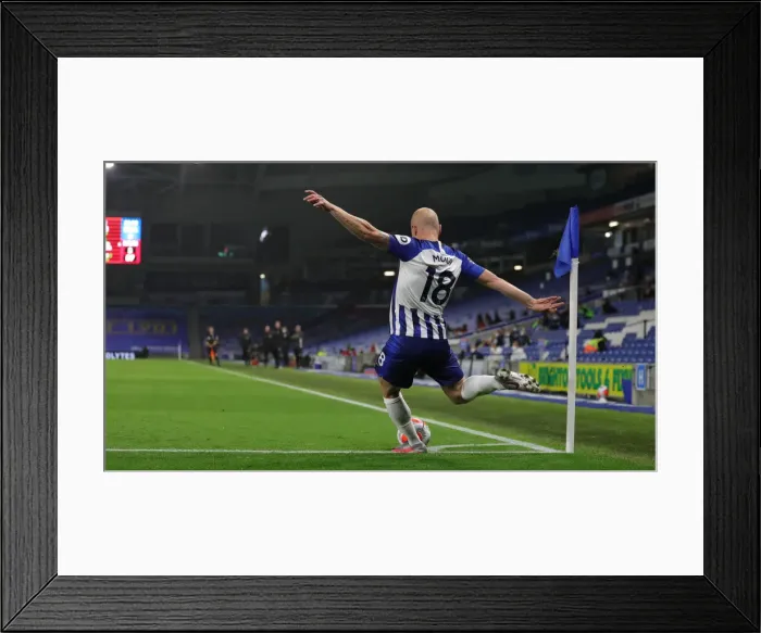 Framed Print : Brighton and Hove Albion vs Manchester United: Premier League Showdown at American Express Community Stadium (30JUN20)
