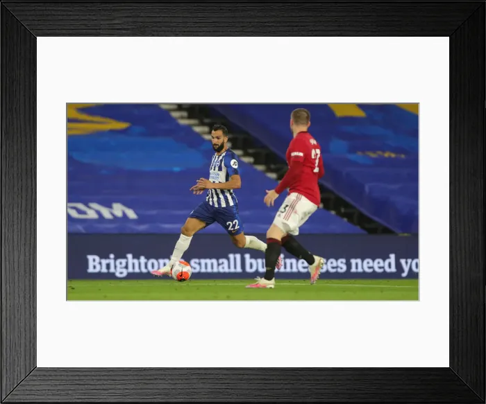 Framed Print : Brighton and Hove Albion vs Manchester United: Premier League Showdown at American Express Community Stadium (30JUN20) Framed Print : Brighton and Hove Albion vs Manchester United: Premier League Showdown at American Express Community Stadium (30JUN20)