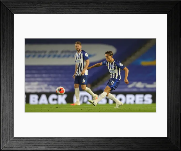 Framed Print : Brighton and Hove Albion vs Manchester United: Premier League Showdown at American Express Community Stadium (30JUN20)