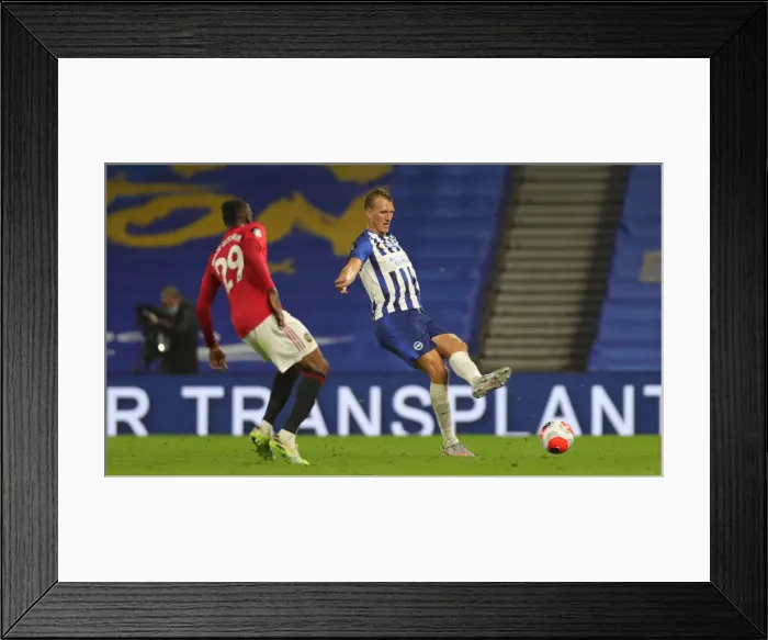 Framed Print : Brighton and Hove Albion vs Manchester United: Premier League Showdown at American Express Community Stadium (30JUN20)
