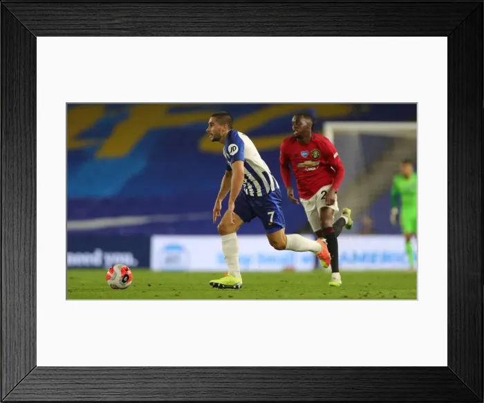 Framed Print : Brighton and Hove Albion vs Manchester United: Premier League Showdown at American Express Community Stadium (30JUN20) Framed Print : Brighton and Hove Albion vs Manchester United: Premier League Showdown at American Express Community Stadium (30JUN20)