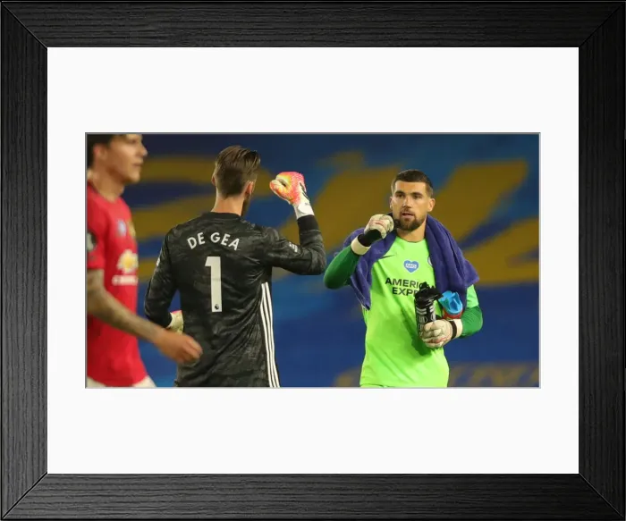Framed Print : Brighton and Hove Albion vs Manchester United: Premier League Showdown at American Express Community Stadium (30JUN20)