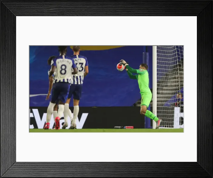 Framed Print : Brighton and Hove Albion vs Manchester United: Premier League Showdown at American Express Community Stadium (30JUN20)