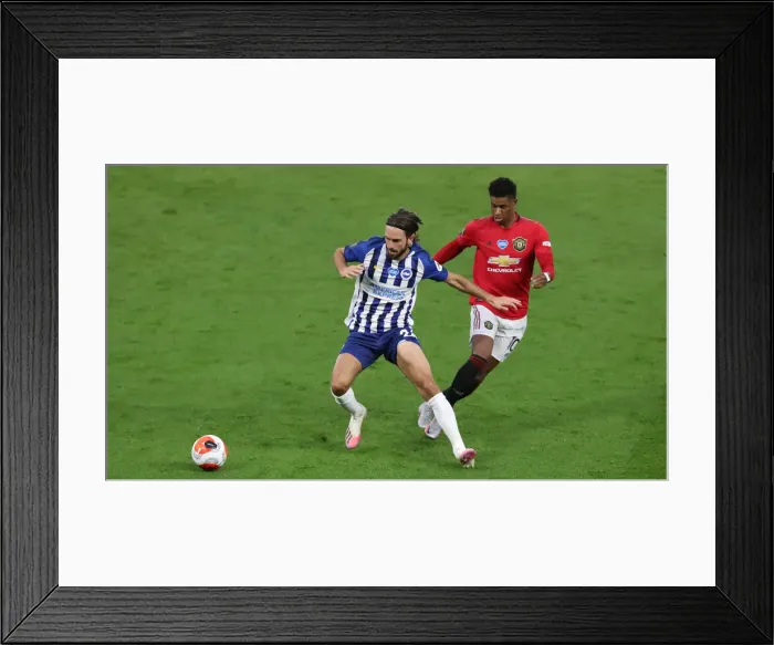 Framed Print : Brighton and Hove Albion vs Manchester United: Premier League Showdown at American Express Community Stadium (30JUN20) Framed Print : Brighton and Hove Albion vs Manchester United: Premier League Showdown at American Express Community Stadium (30JUN20)