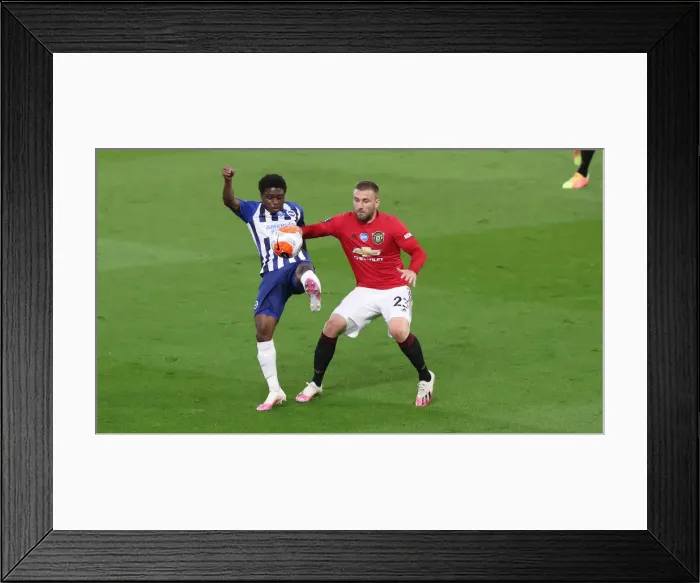 Framed Print : Brighton and Hove Albion vs Manchester United: Premier League Showdown at American Express Community Stadium (30JUN20)