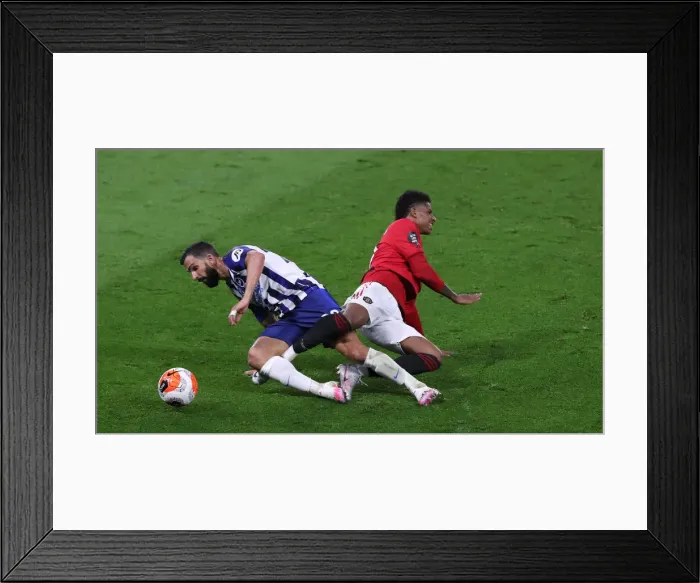 Framed Print : Brighton and Hove Albion vs Manchester United: Premier League Showdown at American Express Community Stadium (30JUN20)