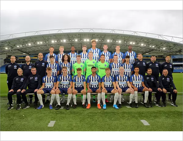 Brighton & Hove Albion FC Academy: 2019 / 20 Team Photocall at American Express Community Stadium