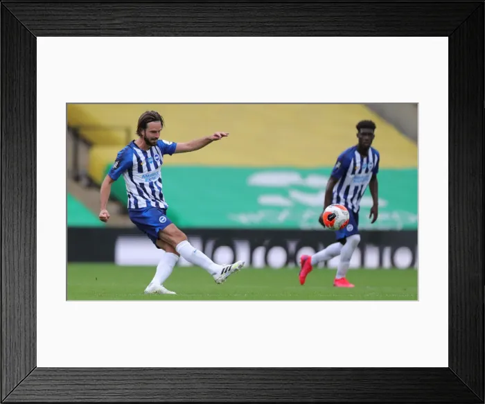 Framed Print : Premier League Showdown: Norwich City vs. Brighton & Hove Albion at Carrow Road (04JUL20) Framed Print : Premier League Showdown: Norwich City vs. Brighton & Hove Albion at Carrow Road (04JUL20)