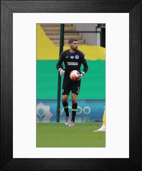 Framed Print : Premier League Showdown: Norwich City vs. Brighton & Hove Albion at Carrow Road (04JUL20) Framed Print : Premier League Showdown: Norwich City vs. Brighton & Hove Albion at Carrow Road (04JUL20)