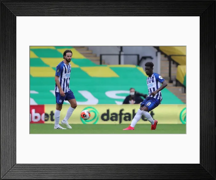 Framed Print : Brighton and Hove Albion vs. Norwich City: Premier League Showdown at Carrow Road (04JUL20) Framed Print : Brighton and Hove Albion vs. Norwich City: Premier League Showdown at Carrow Road (04JUL20)