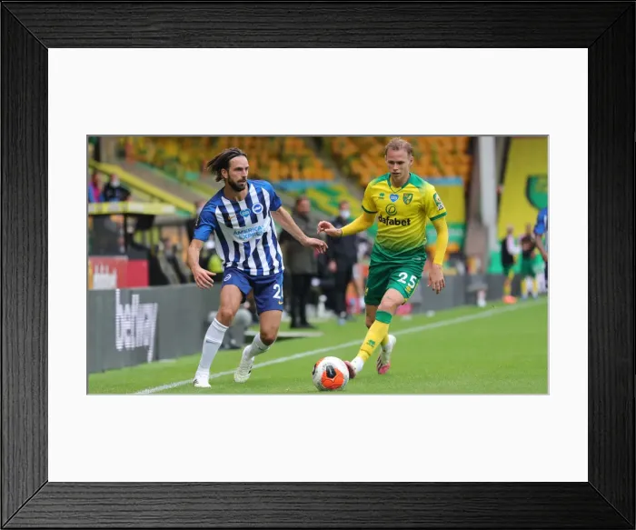 Framed Print : Brighton and Hove Albion vs. Norwich City: Premier League Showdown at Carrow Road (04JUL20) Framed Print : Brighton and Hove Albion vs. Norwich City: Premier League Showdown at Carrow Road (04JUL20)