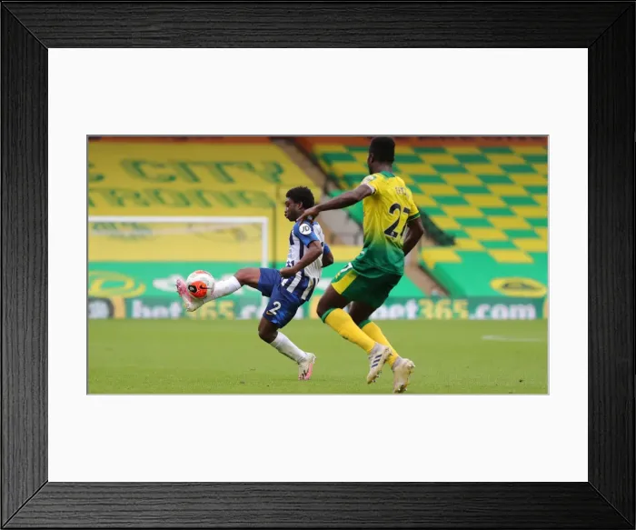 Framed Print : Brighton and Hove Albion vs. Norwich City: Premier League Showdown at Carrow Road (04JUL20) Framed Print : Brighton and Hove Albion vs. Norwich City: Premier League Showdown at Carrow Road (04JUL20)