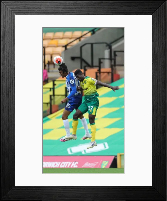 Framed Print : Premier League Showdown: Norwich City vs. Brighton and Hove Albion at Carrow Road (04JUL20) Framed Print : Premier League Showdown: Norwich City vs. Brighton and Hove Albion at Carrow Road (04JUL20)