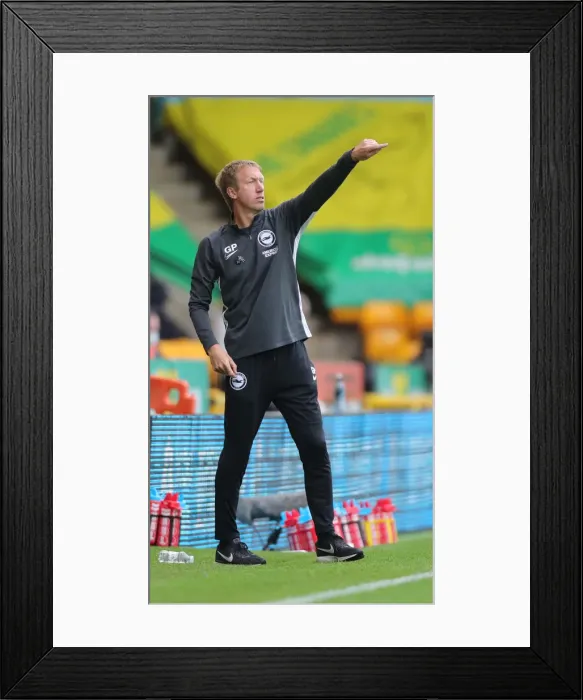 Framed Print : Brighton and Hove Albion vs. Norwich City: Premier League Showdown at Carrow Road (04JUL20) Framed Print : Brighton and Hove Albion vs. Norwich City: Premier League Showdown at Carrow Road (04JUL20)