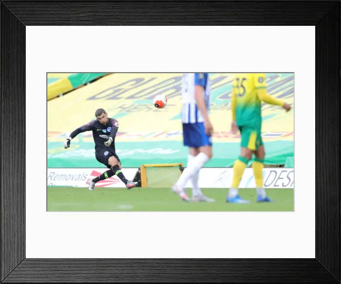 Framed Print : Premier League Showdown: Norwich City vs. Brighton & Hove Albion at Carrow Road (04JUL20) Framed Print : Premier League Showdown: Norwich City vs. Brighton & Hove Albion at Carrow Road (04JUL20)