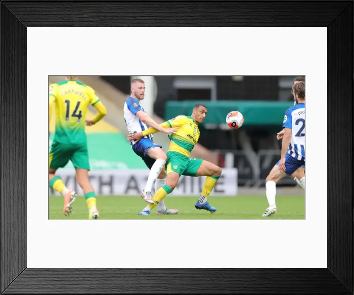 Framed Print : Brighton and Hove Albion vs. Norwich City: Premier League Showdown at Carrow Road (04JUL20) Framed Print : Brighton and Hove Albion vs. Norwich City: Premier League Showdown at Carrow Road (04JUL20)