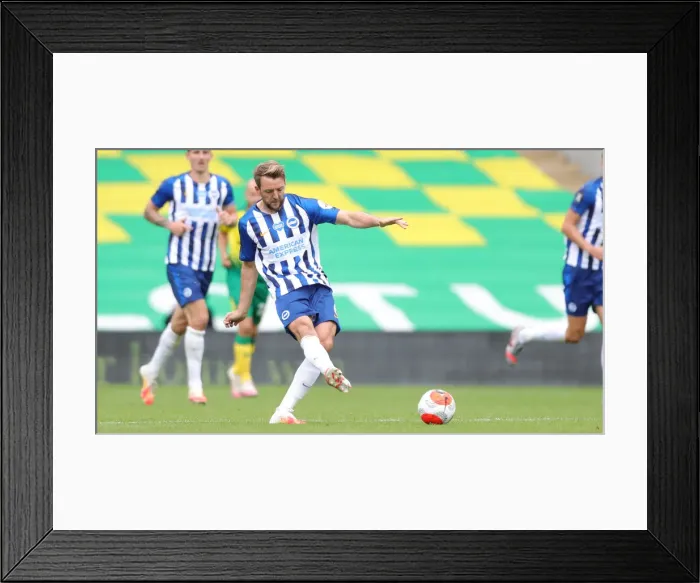 Framed Print : Premier League Showdown: Norwich City vs. Brighton & Hove Albion at Carrow Road (04JUL20) Framed Print : Premier League Showdown: Norwich City vs. Brighton & Hove Albion at Carrow Road (04JUL20)