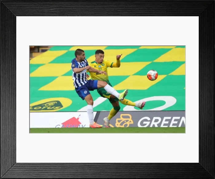 Framed Print : Brighton and Hove Albion vs. Norwich City: Premier League Showdown at Carrow Road (04JUL20) Framed Print : Brighton and Hove Albion vs. Norwich City: Premier League Showdown at Carrow Road (04JUL20)
