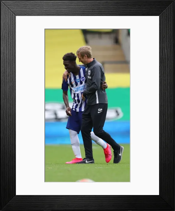 Framed Print : Premier League Showdown: Norwich City vs. Brighton & Hove Albion at Carrow Road (04JUL20) Framed Print : Premier League Showdown: Norwich City vs. Brighton & Hove Albion at Carrow Road (04JUL20)