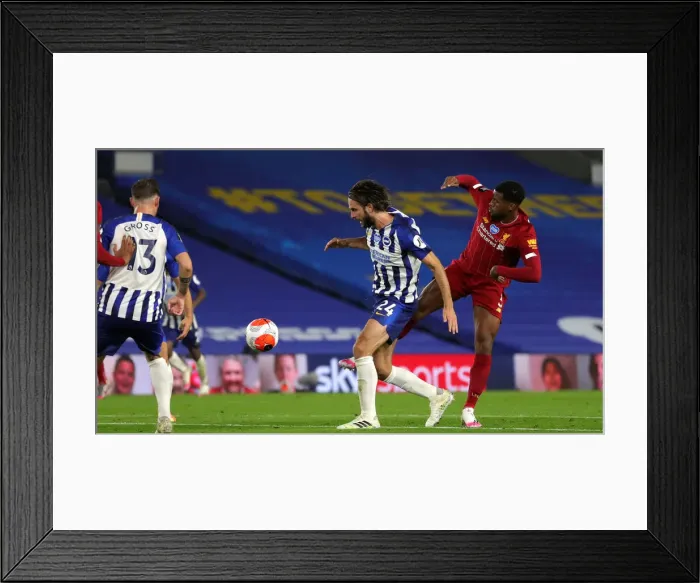 Framed Print : Brighton and Hove Albion vs Liverpool: Premier League Showdown at American Express Community Stadium (08JUL20) Framed Print : Brighton and Hove Albion vs Liverpool: Premier League Showdown at American Express Community Stadium (08JUL20)