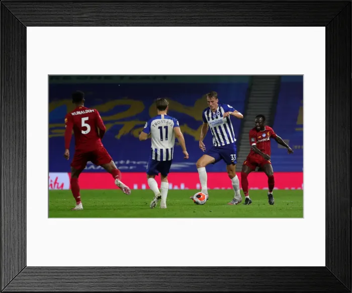 Framed Print : Brighton and Hove Albion vs Liverpool: Premier League Showdown at American Express Community Stadium (July 2020) Framed Print : Brighton and Hove Albion vs Liverpool: Premier League Showdown at American Express Community Stadium (July 2020)