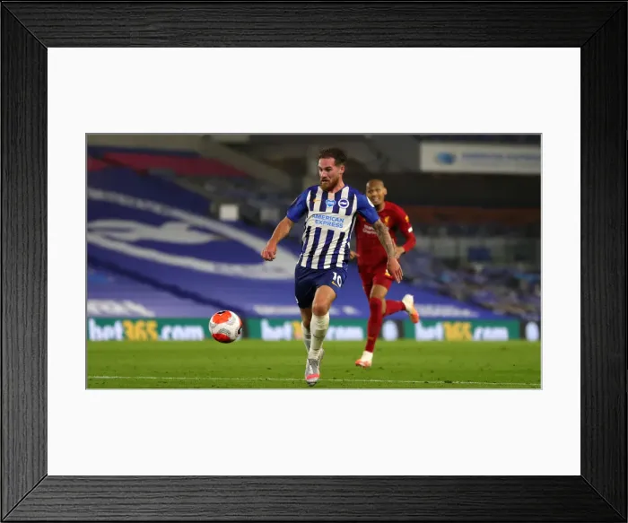 Framed Print : Brighton and Hove Albion vs Liverpool: Premier League Showdown at American Express Community Stadium (July 2020) Framed Print : Brighton and Hove Albion vs Liverpool: Premier League Showdown at American Express Community Stadium (July 2020)