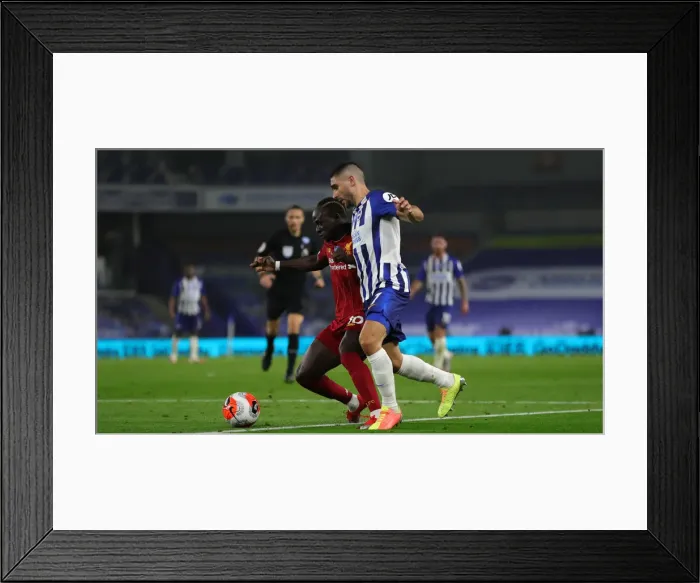 Framed Print : Brighton and Hove Albion vs Liverpool: Premier League Showdown at American Express Community Stadium (July 2020) Framed Print : Brighton and Hove Albion vs Liverpool: Premier League Showdown at American Express Community Stadium (July 2020)