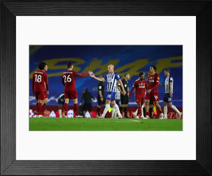 Framed Print : Brighton and Hove Albion vs Liverpool: Premier League Showdown at American Express Community Stadium (08JUL20) Framed Print : Brighton and Hove Albion vs Liverpool: Premier League Showdown at American Express Community Stadium (08JUL20)