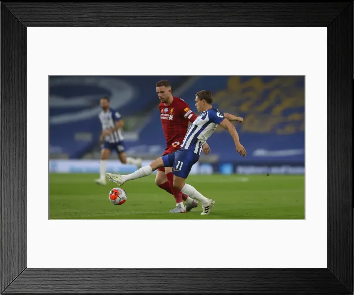 Framed Print : Brighton and Hove Albion vs Liverpool: Premier League Showdown at American Express Community Stadium (July 2020) Framed Print : Brighton and Hove Albion vs Liverpool: Premier League Showdown at American Express Community Stadium (July 2020)