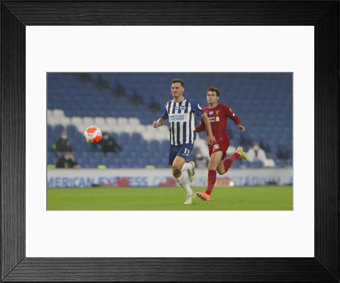 Framed Print : Brighton and Hove Albion vs Liverpool: Premier League Showdown at American Express Community Stadium (July 2020) Framed Print : Brighton and Hove Albion vs Liverpool: Premier League Showdown at American Express Community Stadium (July 2020)