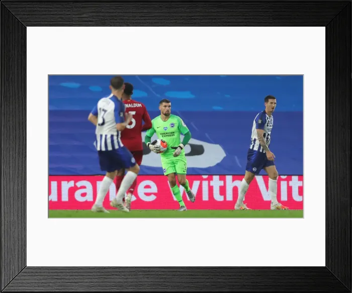 Framed Print : Brighton and Hove Albion vs Liverpool: Premier League Showdown at American Express Community Stadium (08JUL20) Framed Print : Brighton and Hove Albion vs Liverpool: Premier League Showdown at American Express Community Stadium (08JUL20)