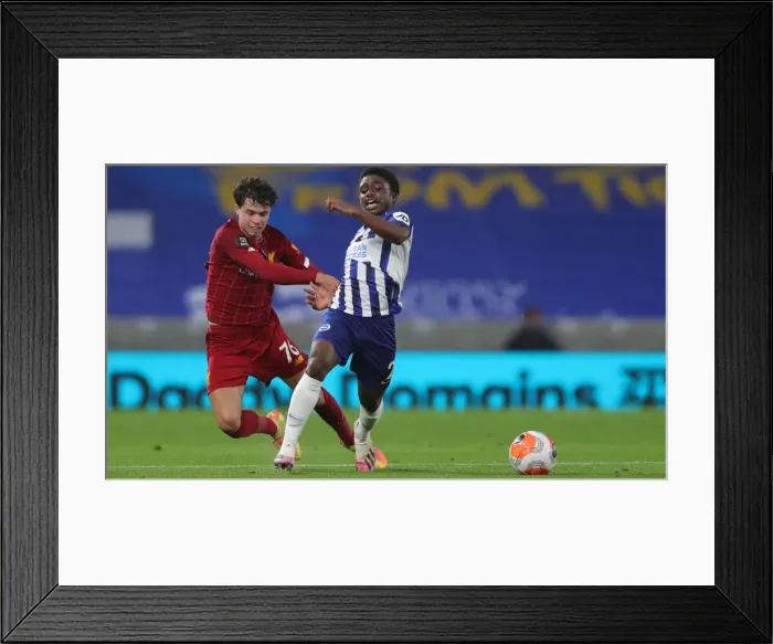 Framed Print : Brighton and Hove Albion vs Liverpool: Premier League Showdown at American Express Community Stadium (July 2020) Framed Print : Brighton and Hove Albion vs Liverpool: Premier League Showdown at American Express Community Stadium (July 2020)