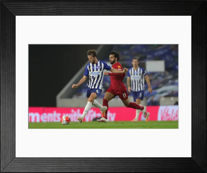 Framed Print : Brighton and Hove Albion vs Liverpool: Premier League Showdown at American Express Community Stadium (July 2020) Framed Print : Brighton and Hove Albion vs Liverpool: Premier League Showdown at American Express Community Stadium (July 2020)