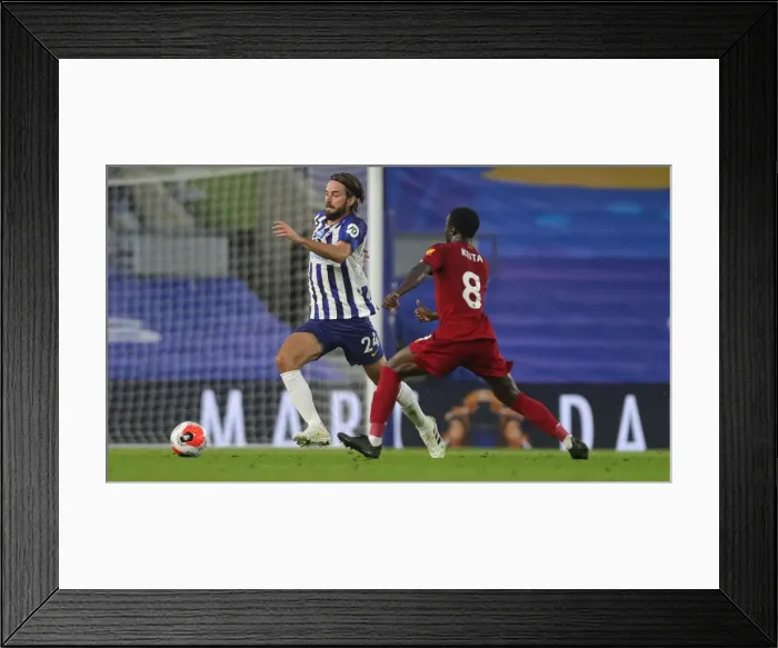 Framed Print : Brighton and Hove Albion vs Liverpool: Premier League Showdown at American Express Community Stadium (08JUL20) Framed Print : Brighton and Hove Albion vs Liverpool: Premier League Showdown at American Express Community Stadium (08JUL20)