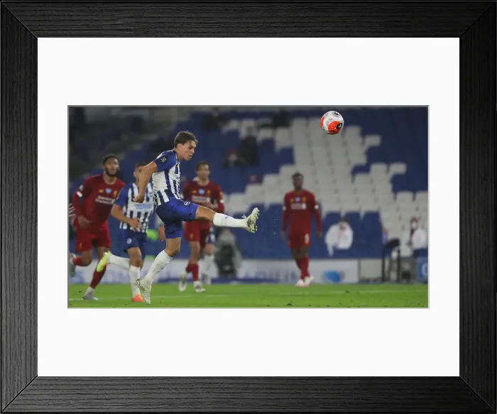 Framed Print : Brighton and Hove Albion vs Liverpool: Premier League Showdown at American Express Community Stadium (July 2020) Framed Print : Brighton and Hove Albion vs Liverpool: Premier League Showdown at American Express Community Stadium (July 2020)