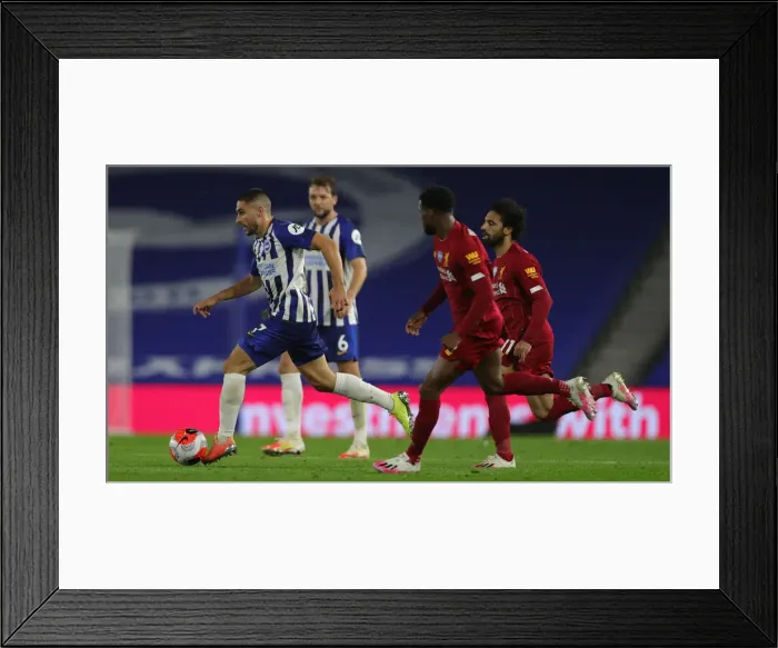 Framed Print : Brighton and Hove Albion vs Liverpool: Premier League Showdown at American Express Community Stadium (July 2020) Framed Print : Brighton and Hove Albion vs Liverpool: Premier League Showdown at American Express Community Stadium (July 2020)