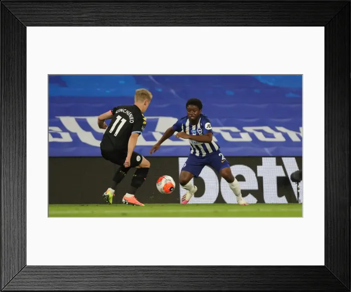Framed Print : Brighton and Hove Albion vs Manchester City: Premier League Showdown at American Express Community Stadium (11JUL20) Framed Print : Brighton and Hove Albion vs Manchester City: Premier League Showdown at American Express Community Stadium (11JUL20)