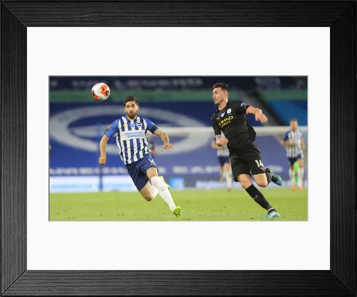 Framed Print : Brighton and Hove Albion vs Manchester City: Premier League Showdown at American Express Community Stadium (11JUL20) Framed Print : Brighton and Hove Albion vs Manchester City: Premier League Showdown at American Express Community Stadium (11JUL20)